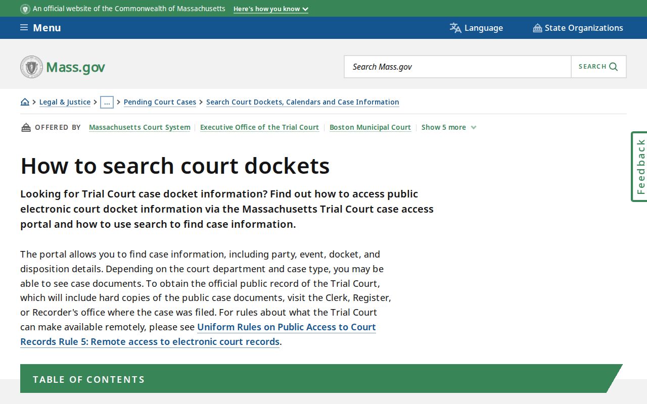 Canton resident lookup court department and case search guidance